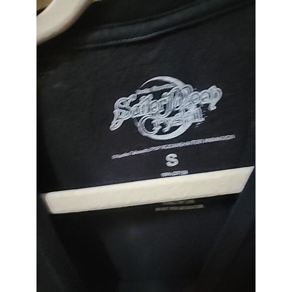 Sailor Moon Womens Acid Wash Anime Top T-Shirt Small Grunge New A130 - Picture 3 of 5